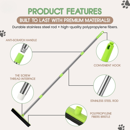 Petnomad™ - Pet Hair Rubber Broom